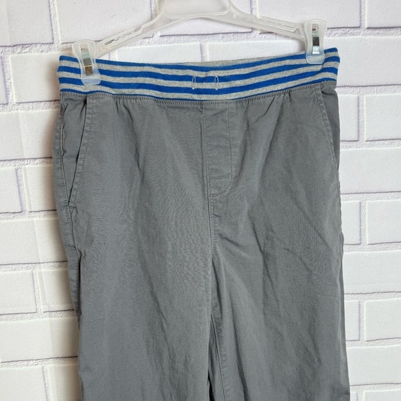 Gray Striped blue elastic waistband big boys Pants/size L (10-22) - Picture 2 of 9